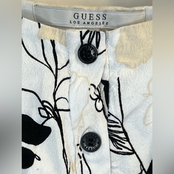 Sale Guess Los Angeles Tank Top Floral Print Size XS - Picture 3 of 10